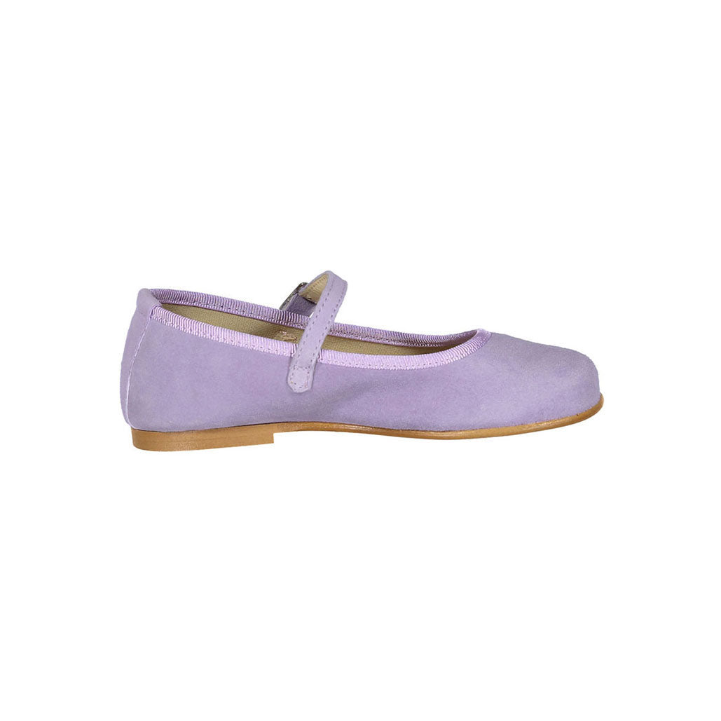 Childrenchic Lilac Suede Soft Mary Jane