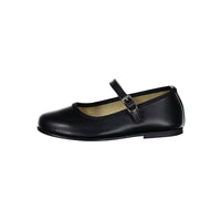 Childrenchic Black Leather Soft Mary Jane