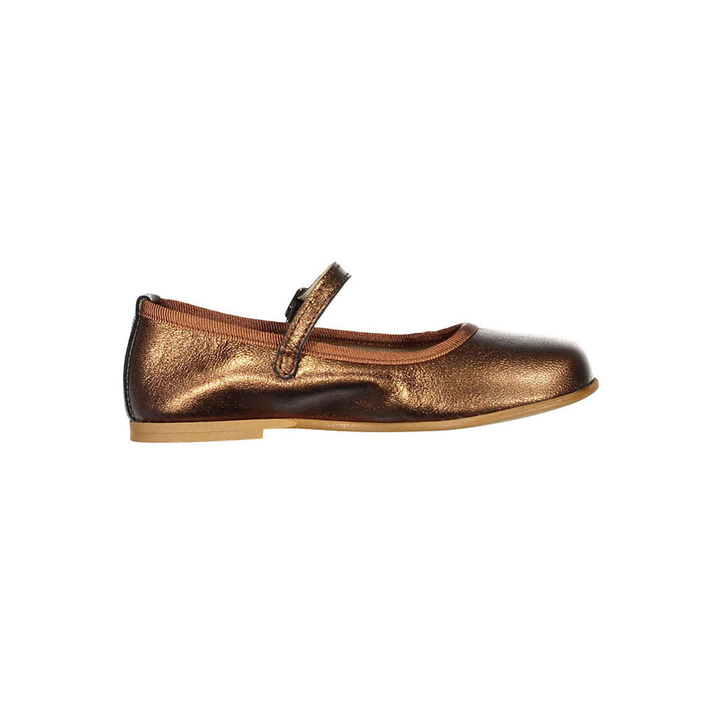 Childrenchic Bronze Suede Soft Mary Jane