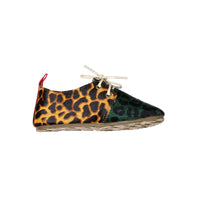 Matuschka Mia Brown + Green Leopard Zeus Shoe