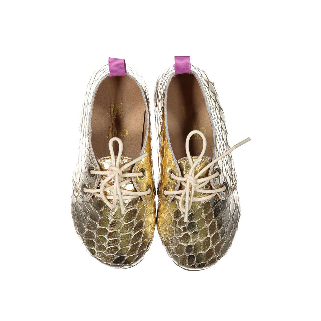 Matuschka Mia Gold Snake Zeus Shoe
