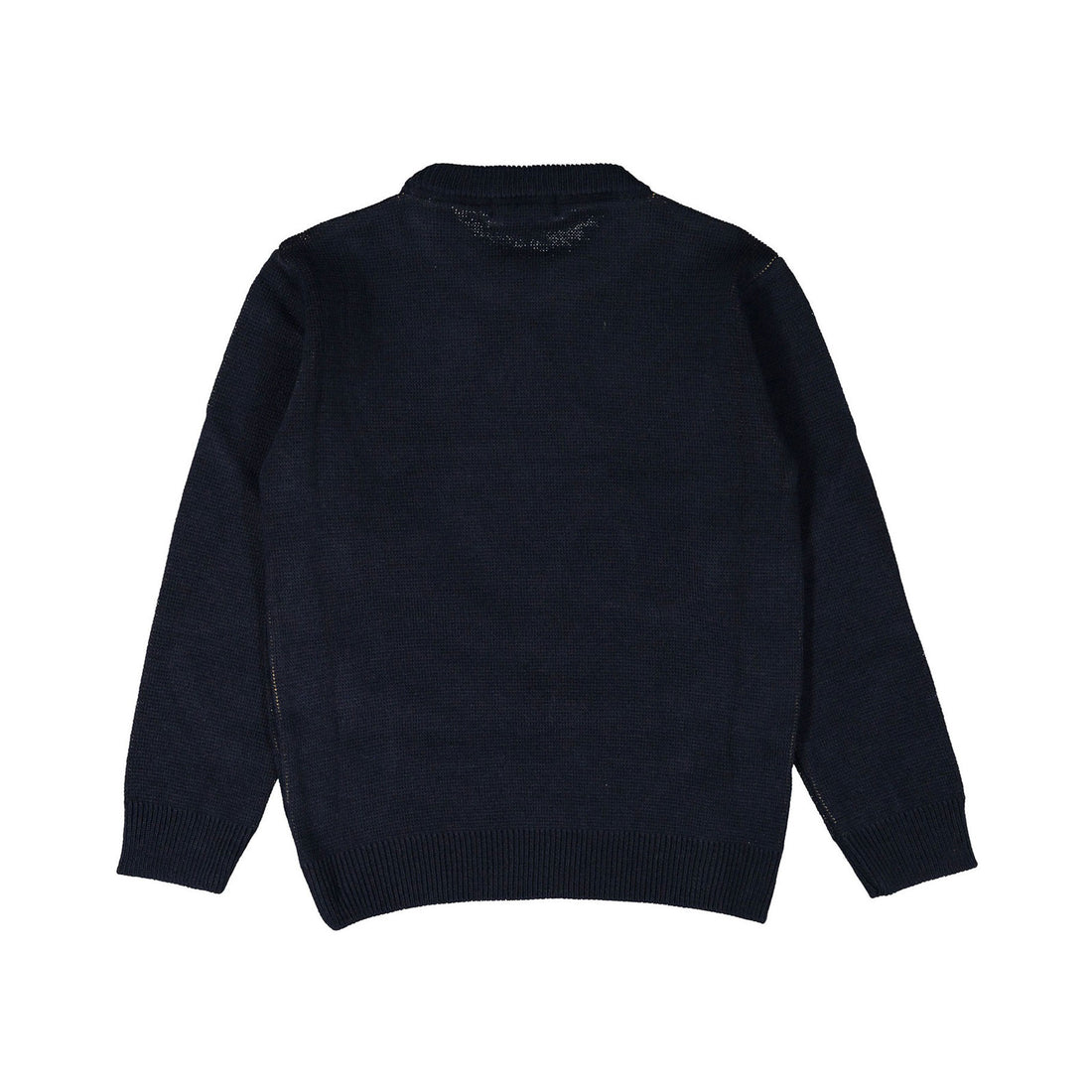 Manuelle Frank Blue/Mustard Crew Neck