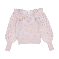 Love Shack Fancy Sunset Dream Luellan Pullover