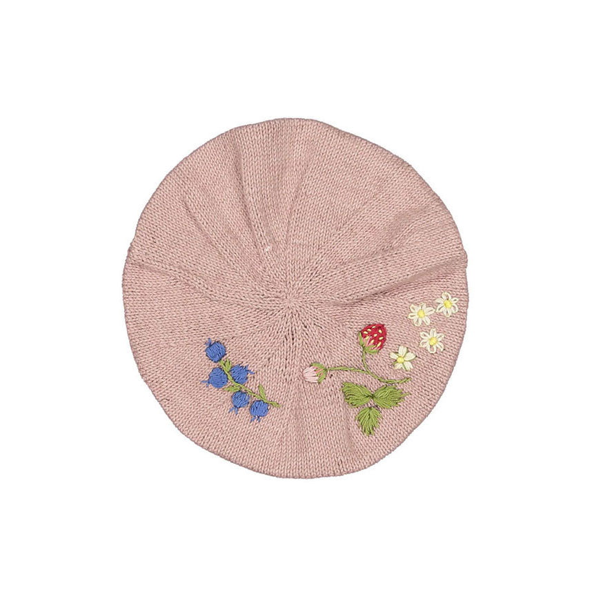 Shirley Bredal Dahlia Strawberry Beret