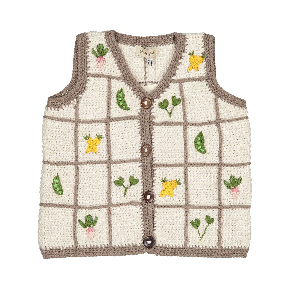 Shirley Bredal Marshmallow Garden Vest