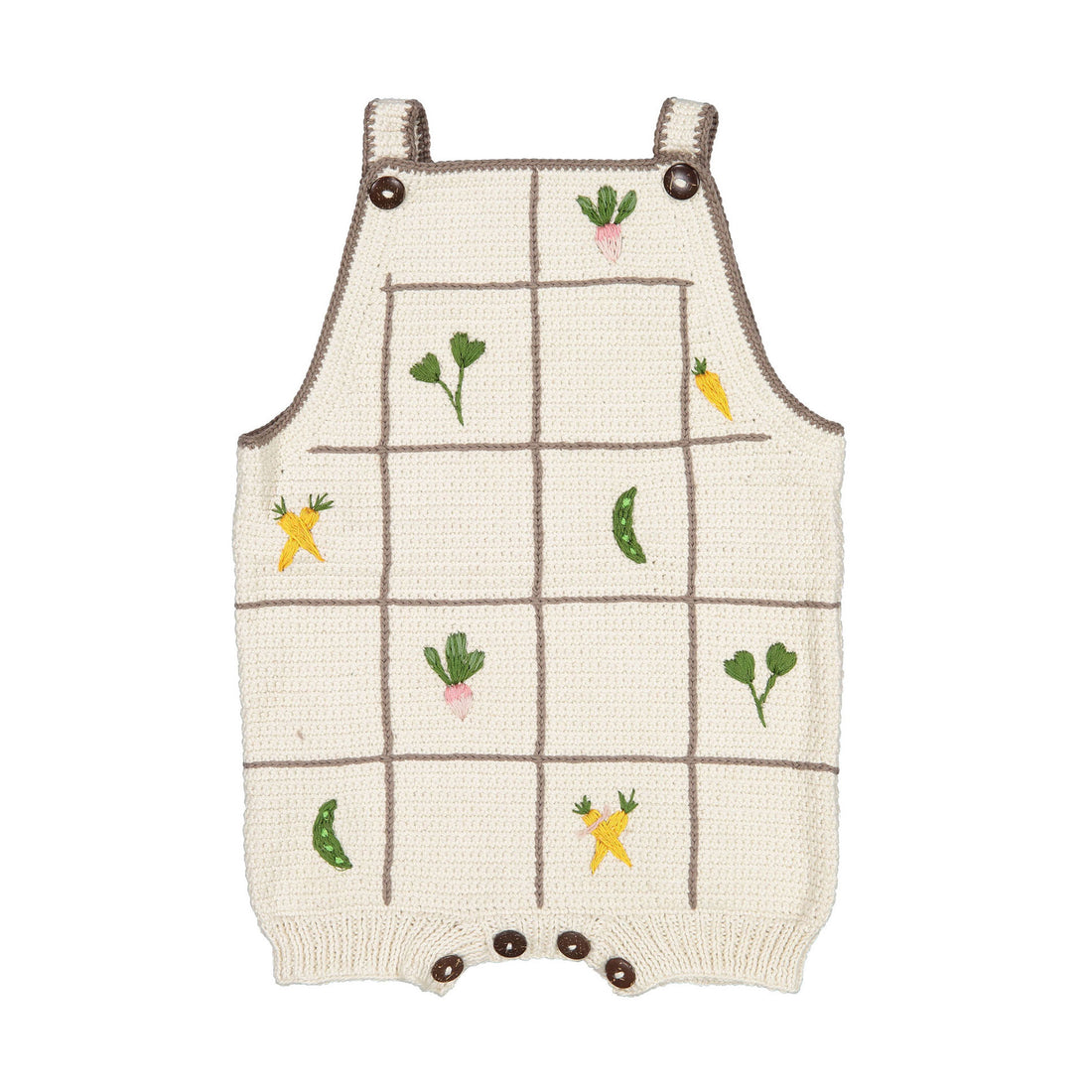 Shirley Bredal Marshmallow Garden Romper