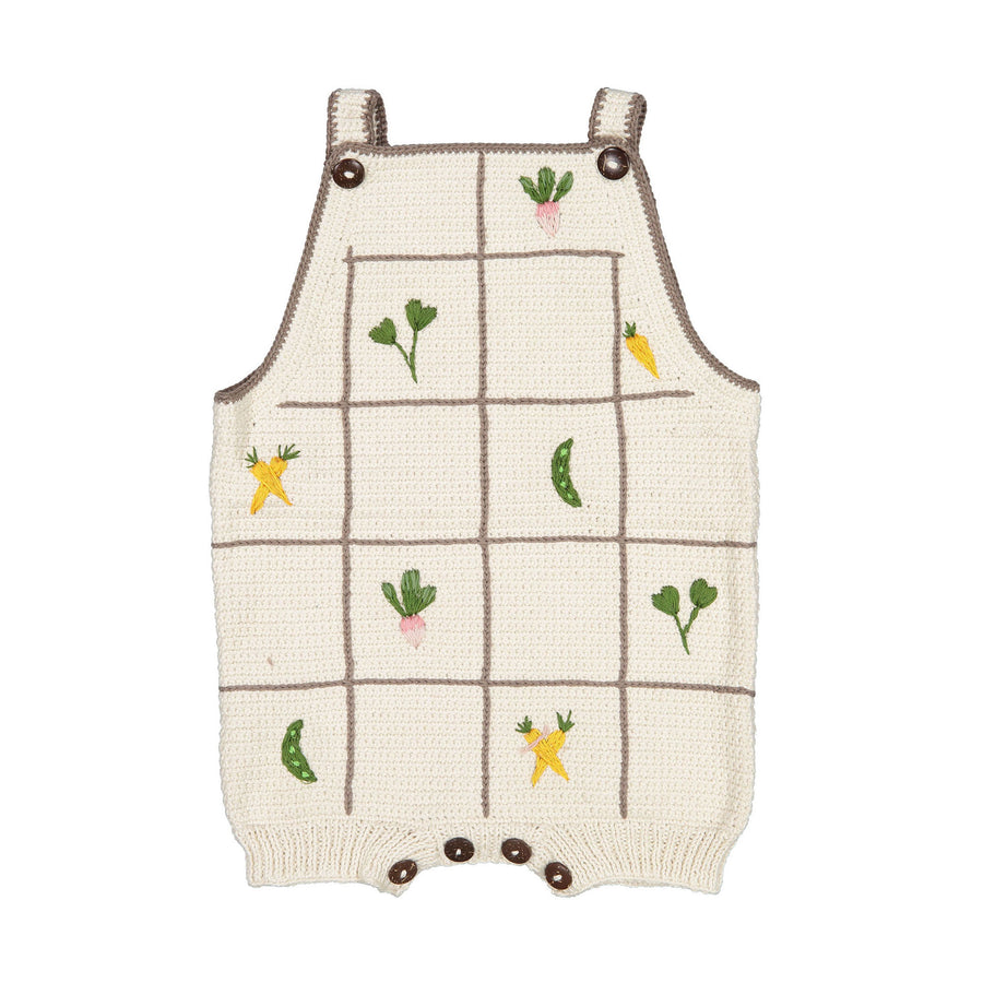 Shirley Bredal Marshmallow Garden Romper