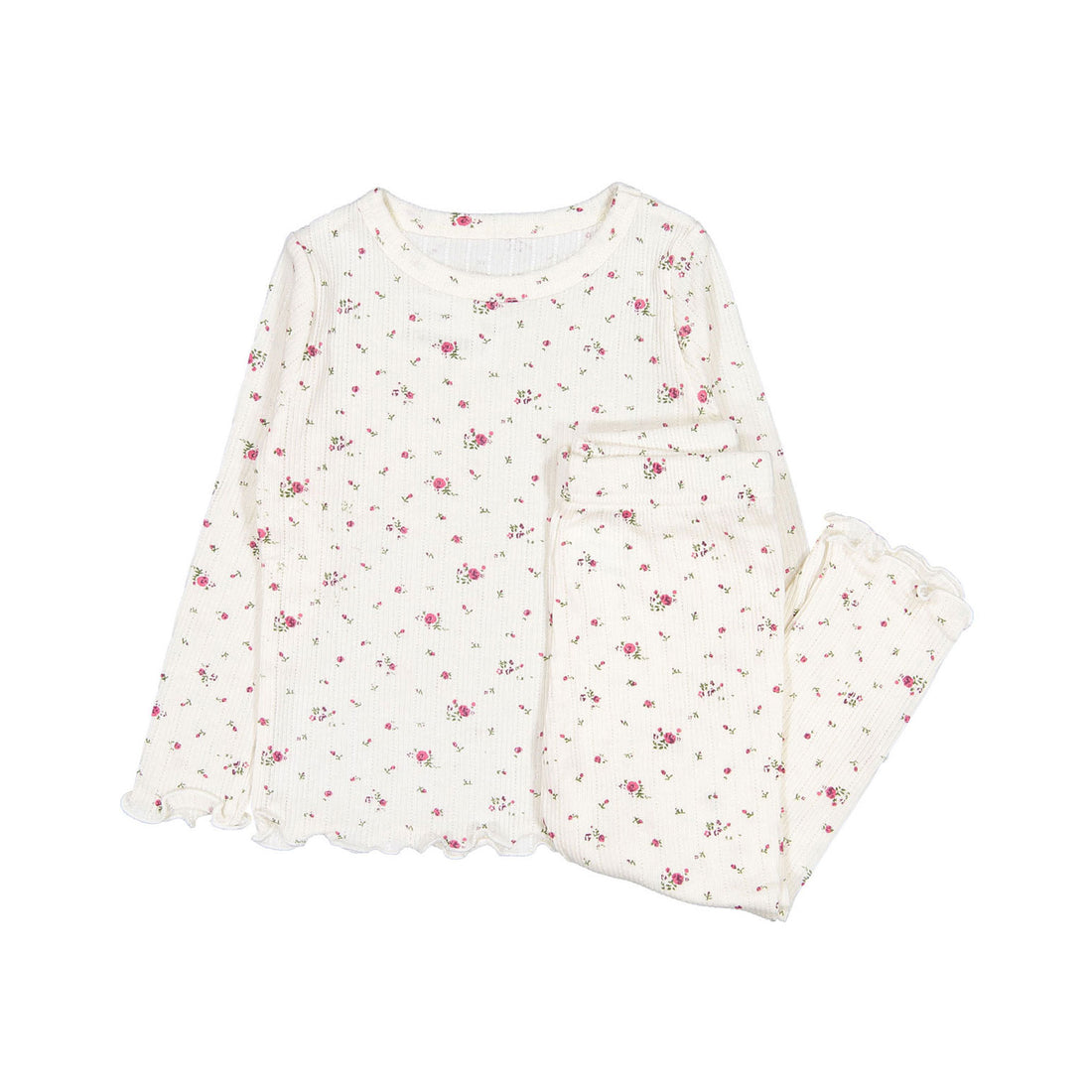 Brody Jane Cream Flower Eyelet Frill Set