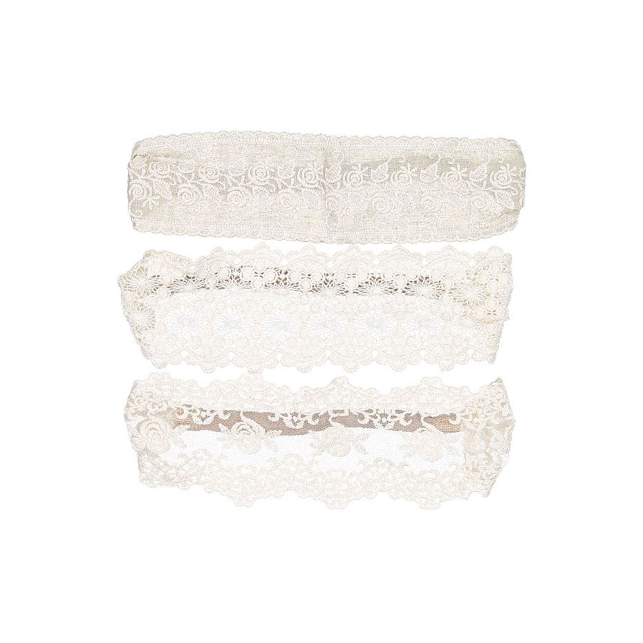 Hi Byebebe Falling Lace Hairband Set
