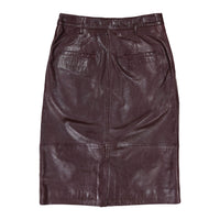 ba-sh Burgundy Urban Skirt