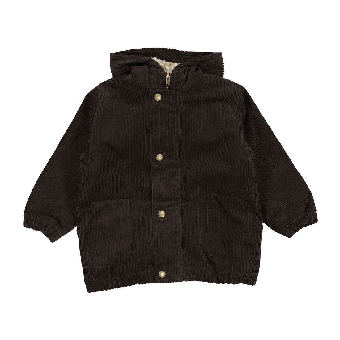 The Simple Folk The Corduroy Coat -Chocolate