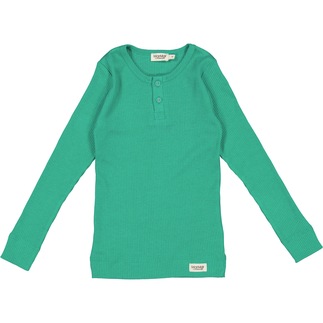 Marmar Copenhagen Grass Long Sleeve Henley Tee