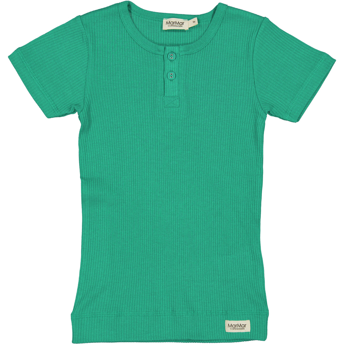 MarMar Copenhagen Grass Henley Short Sleeve T-shirt