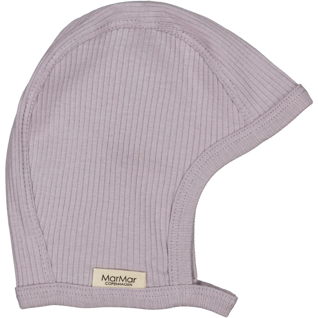 Marmar Copenhagen Plum Dust Hoody Baby Bonnet