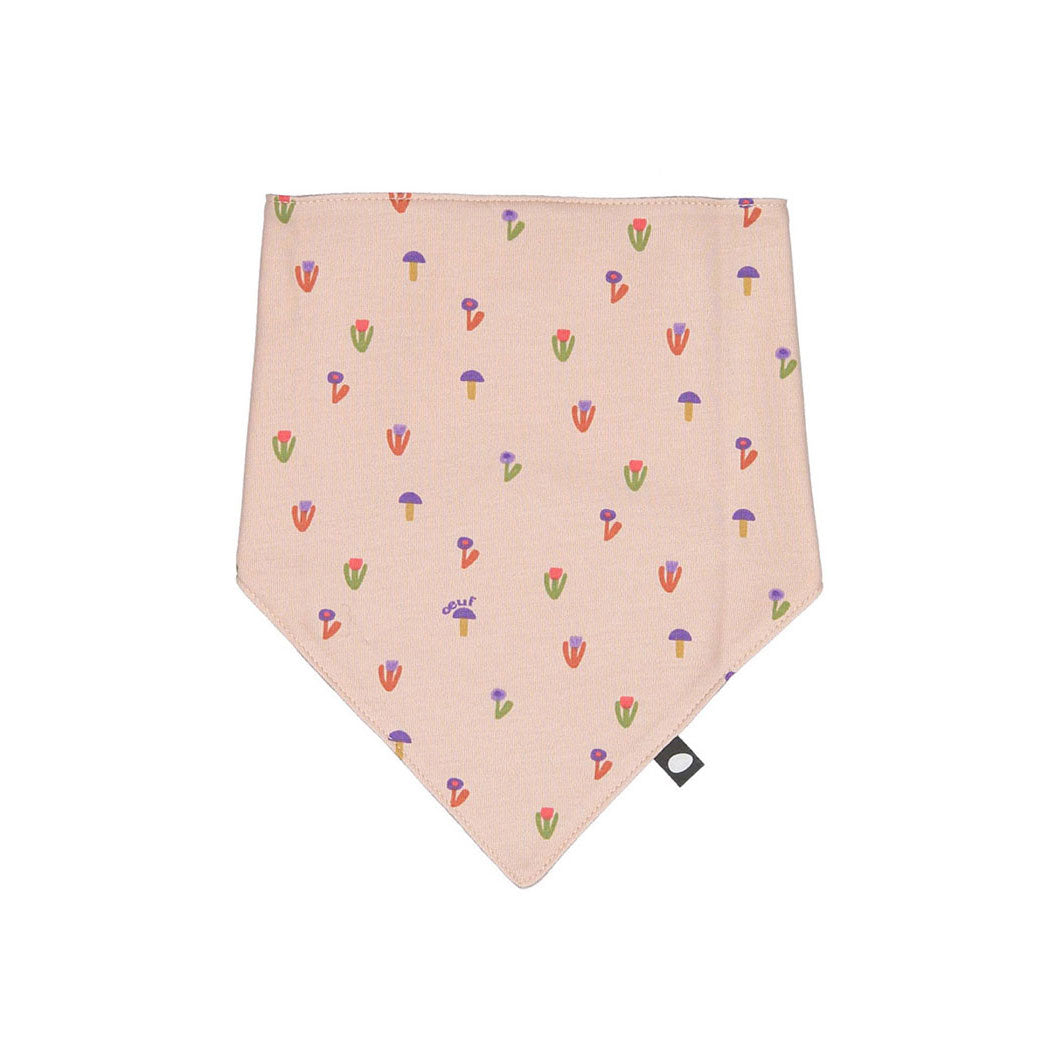 Oeuf Bib-Flower/Silver Peony
