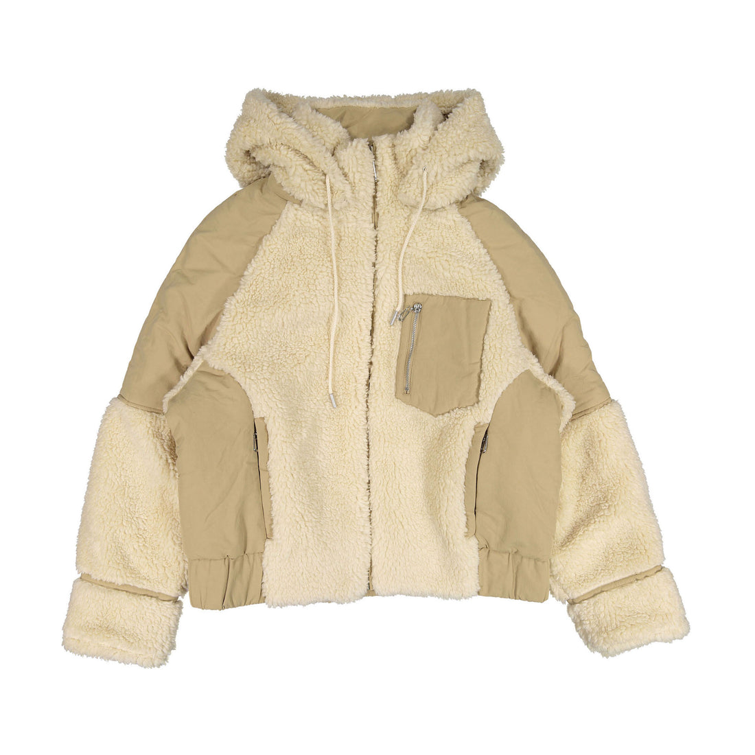 ba-sh Beige Eva Coat