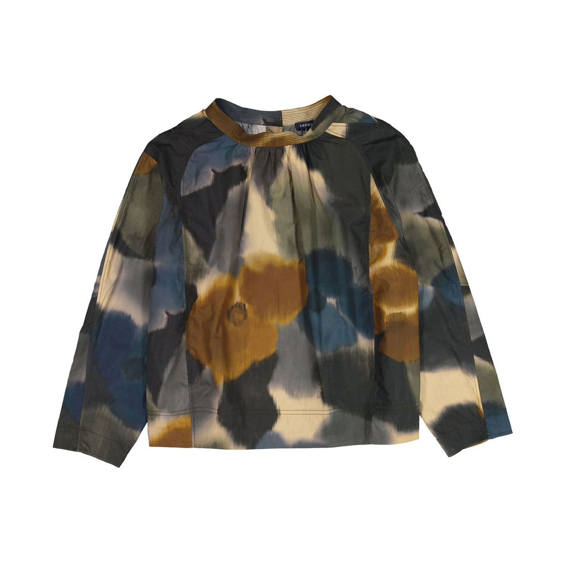 Soeur Slate Hazelnut Scarlet Blouse