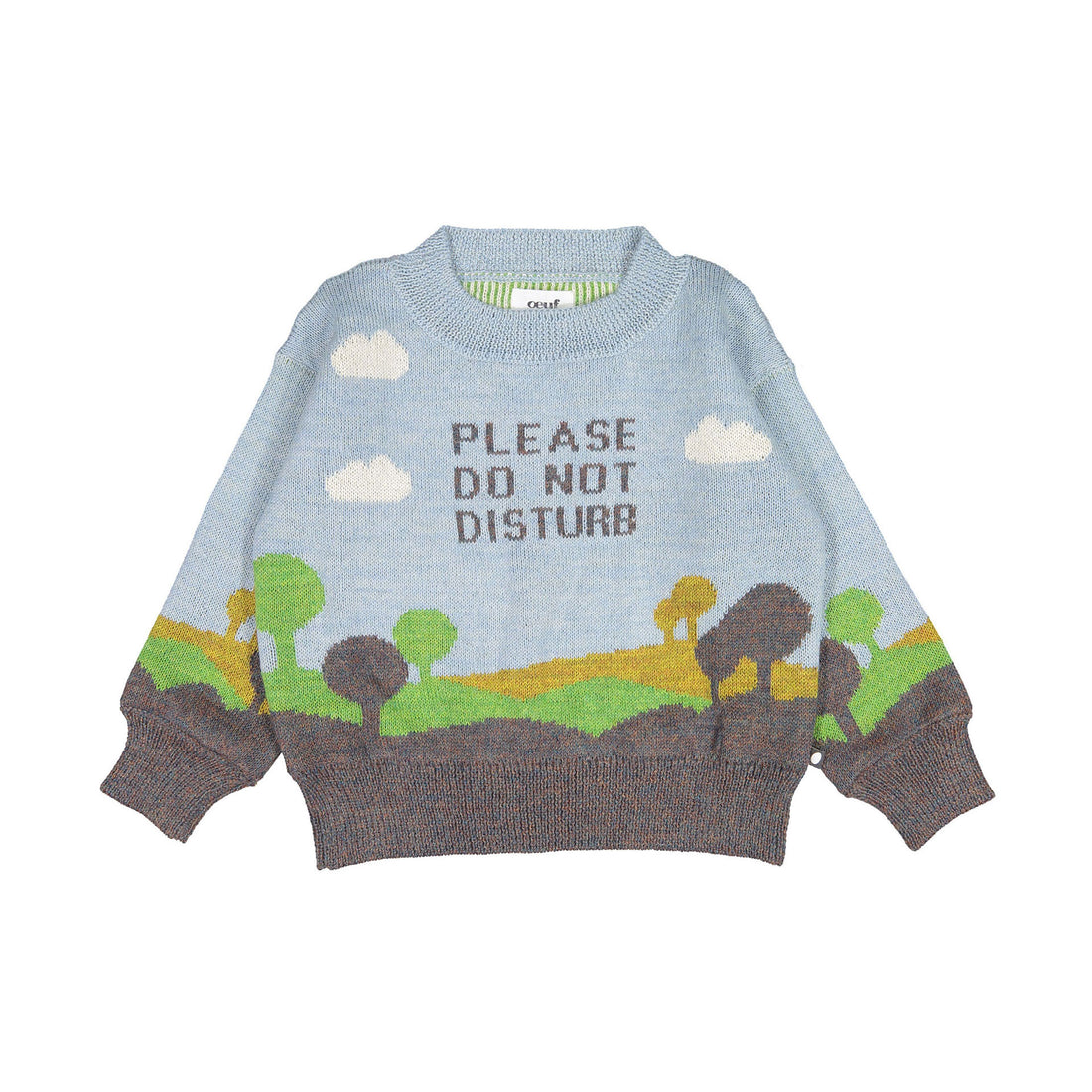 Oeuf Graphic Sweater-Meadow