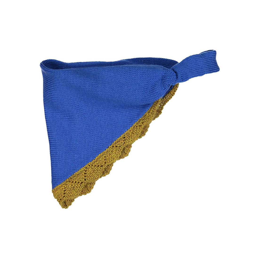 Oeuf Knit Bandana-Royal Blue