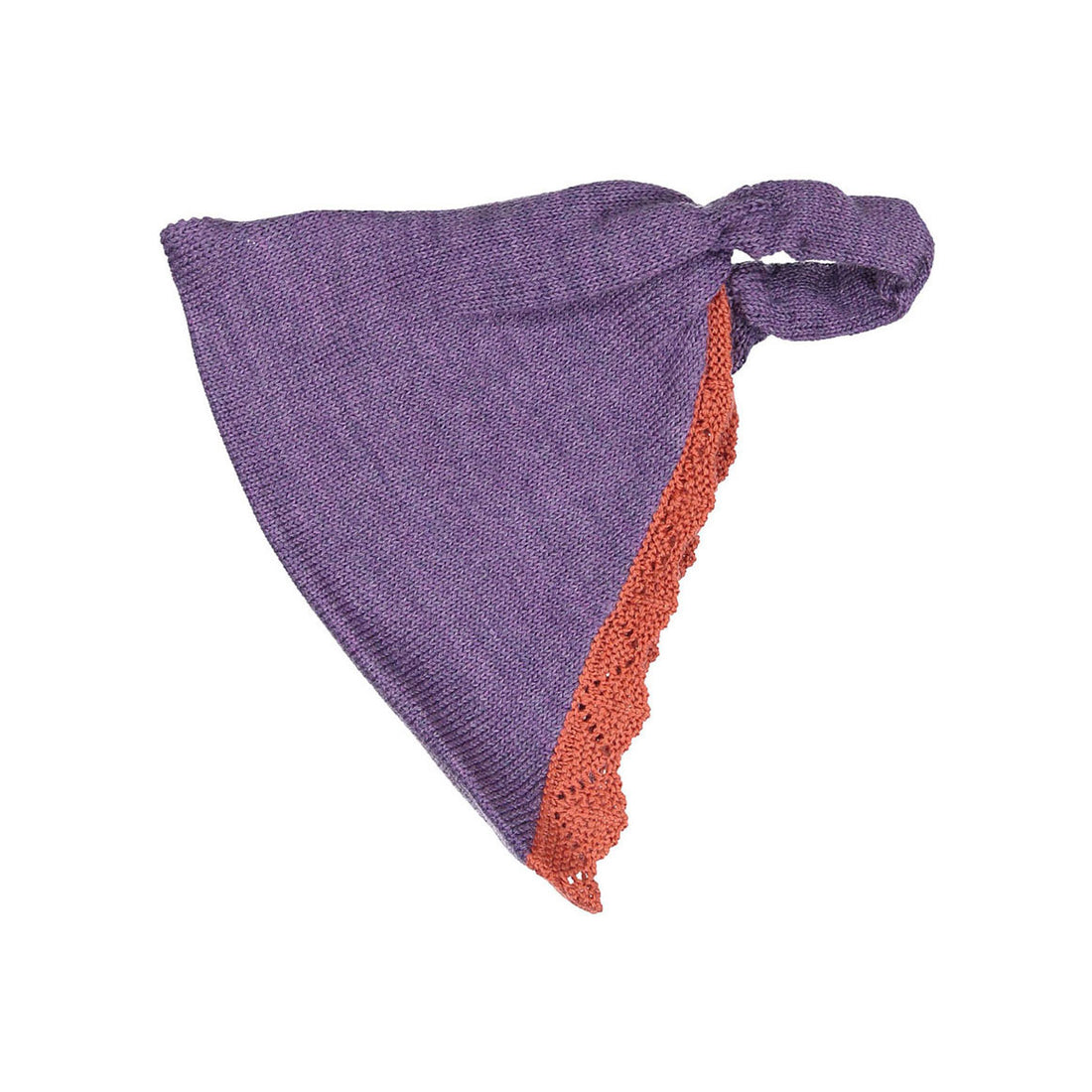 Oeuf Knit Bandana-Amethyst