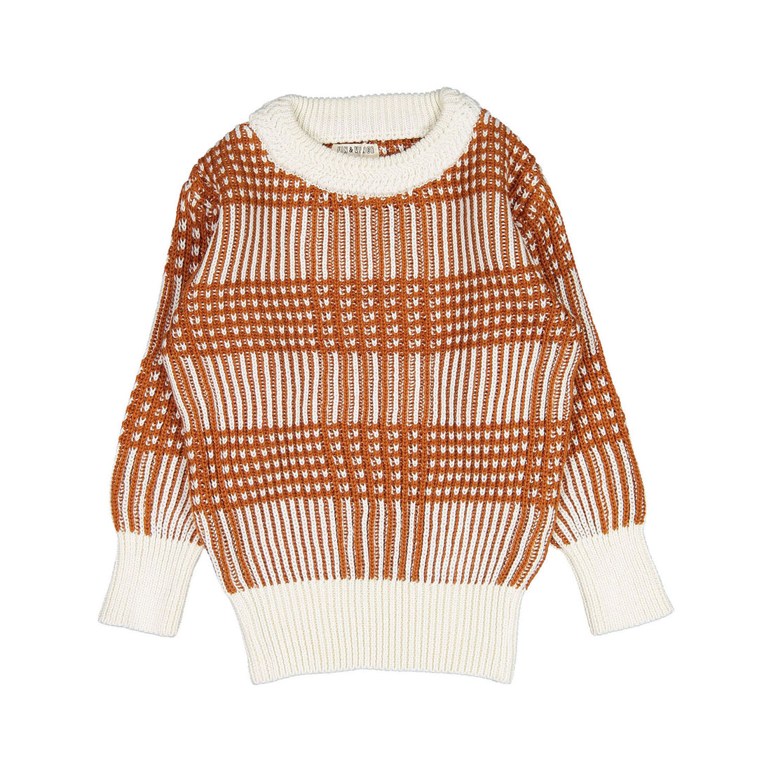 Fin and Vince Plaid Loop Sweater - Autumn