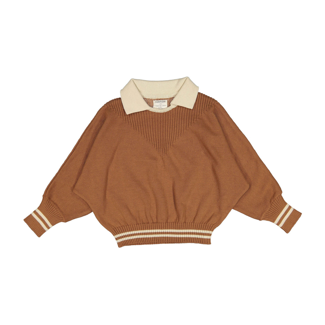 Fin and Vince Knit Sweater - Cinnamon
