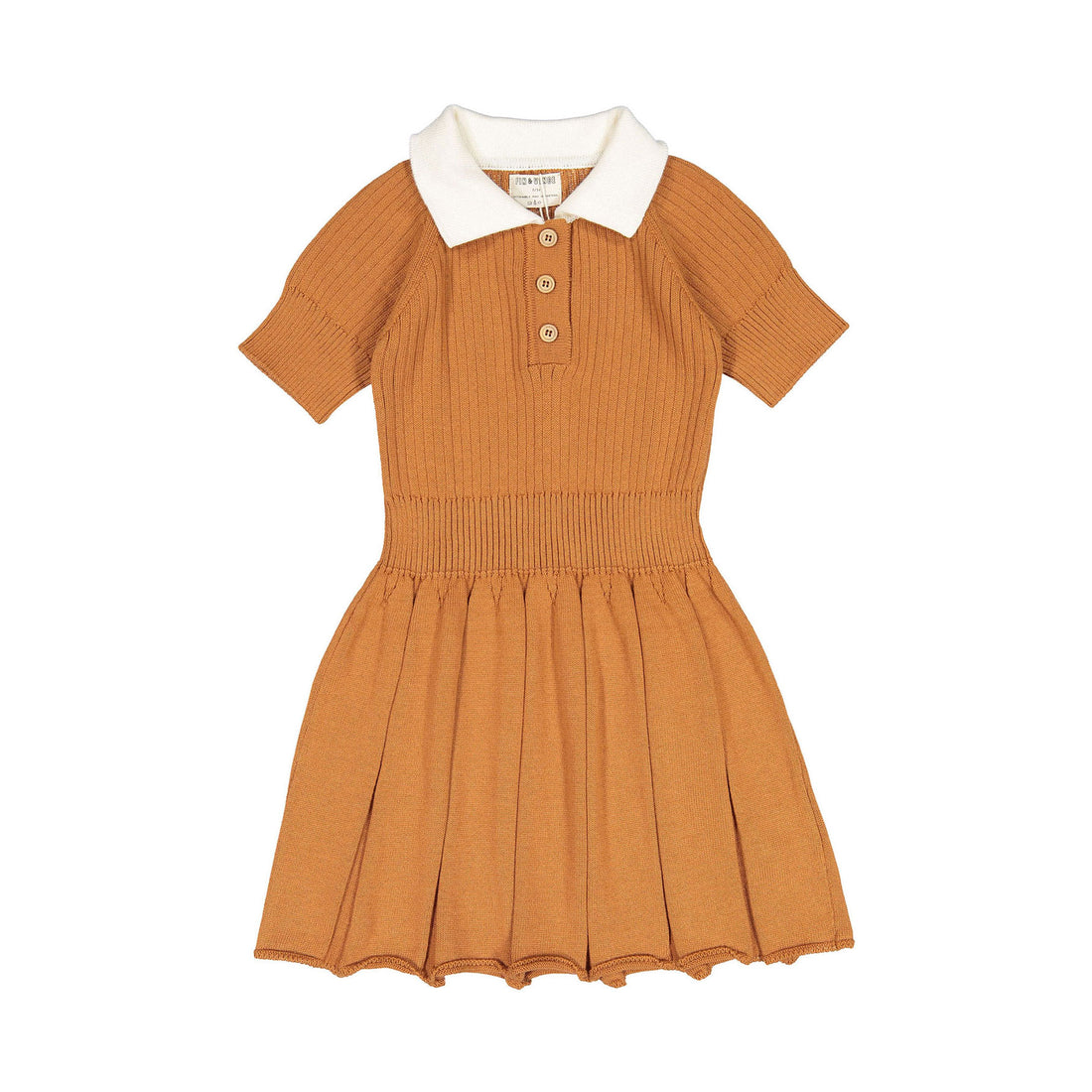 Fin and Vince Knit Dress - Hazelnut