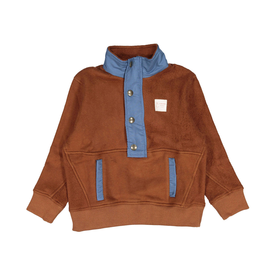 Fin and Vince Fleece Sweatshirt - Hazelnut