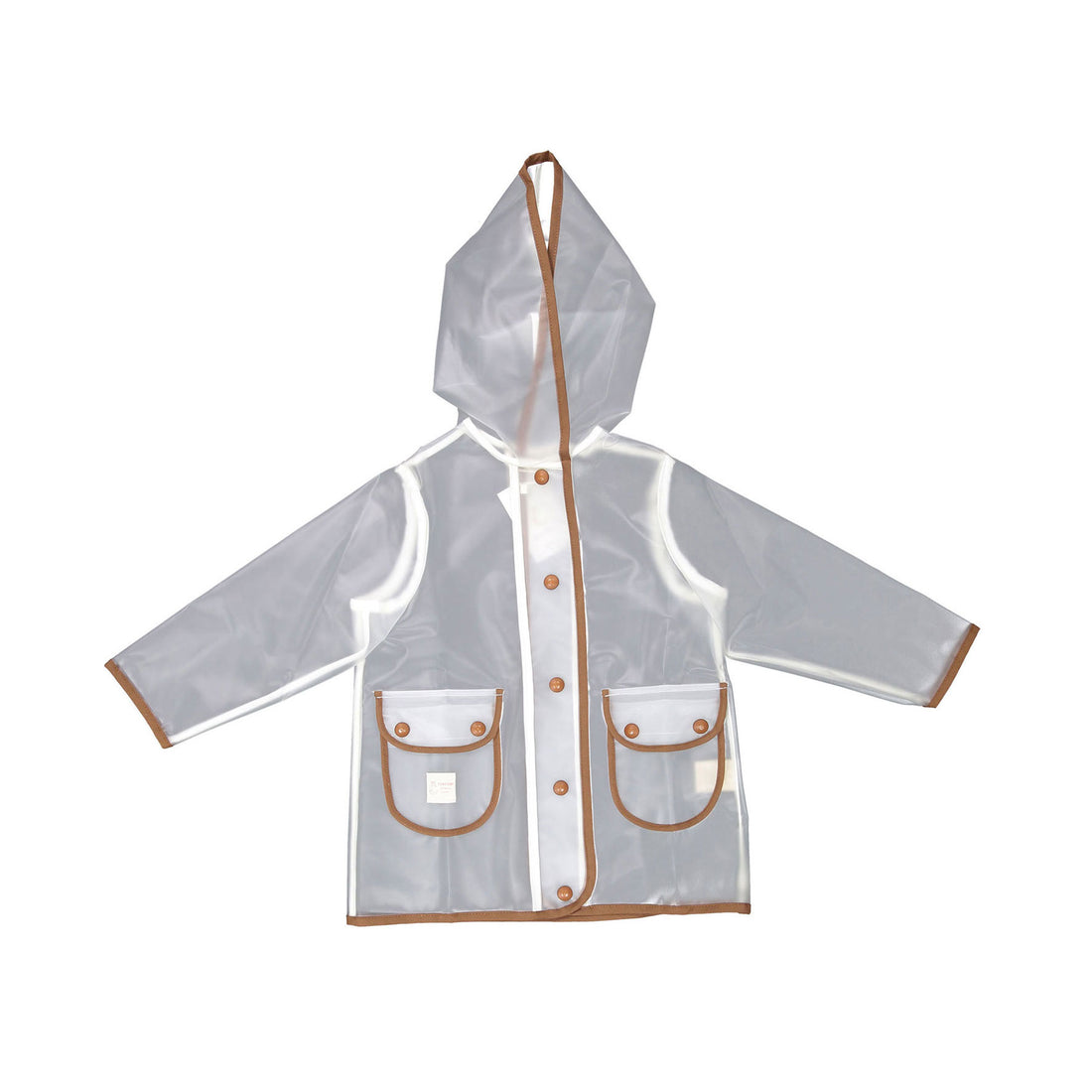 Fin and Vince Rain Coat - Milk