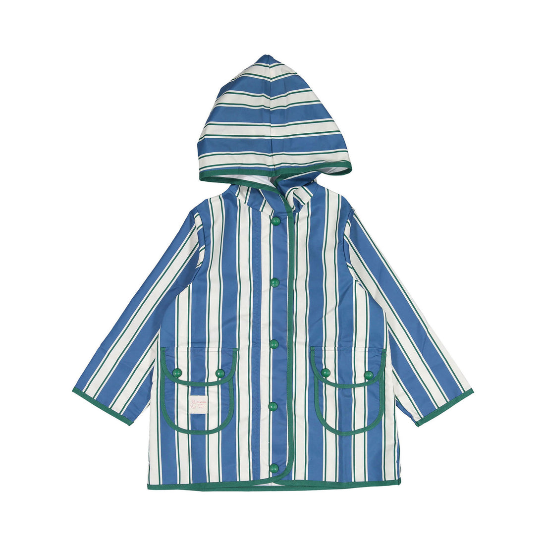 Fin and Vince Rain Coat - Stripes