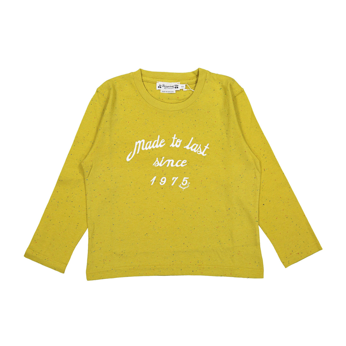 Bonpoint Yellow Made To Last Tadda T-Shirt