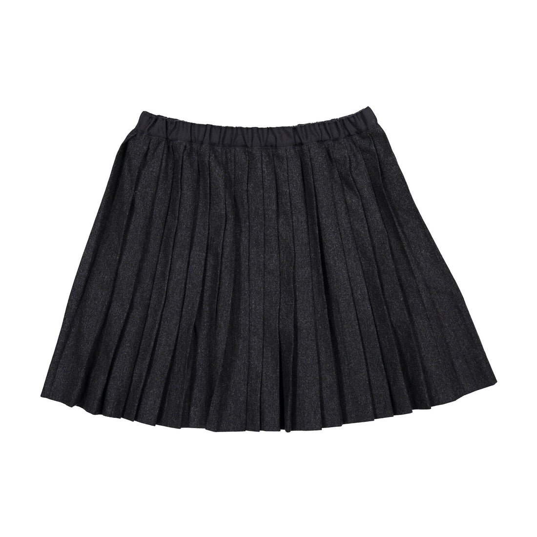 Bonpoint Grey Pleated Skirt
