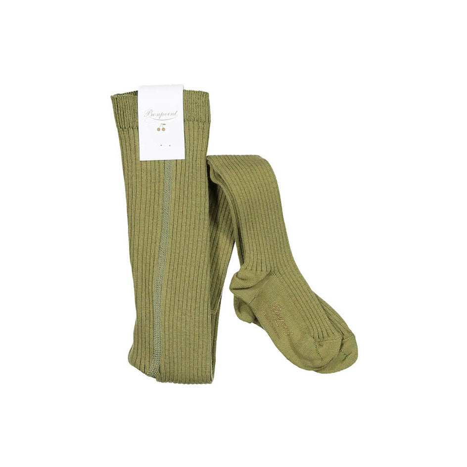 Bonpoint Light Khaki Tights