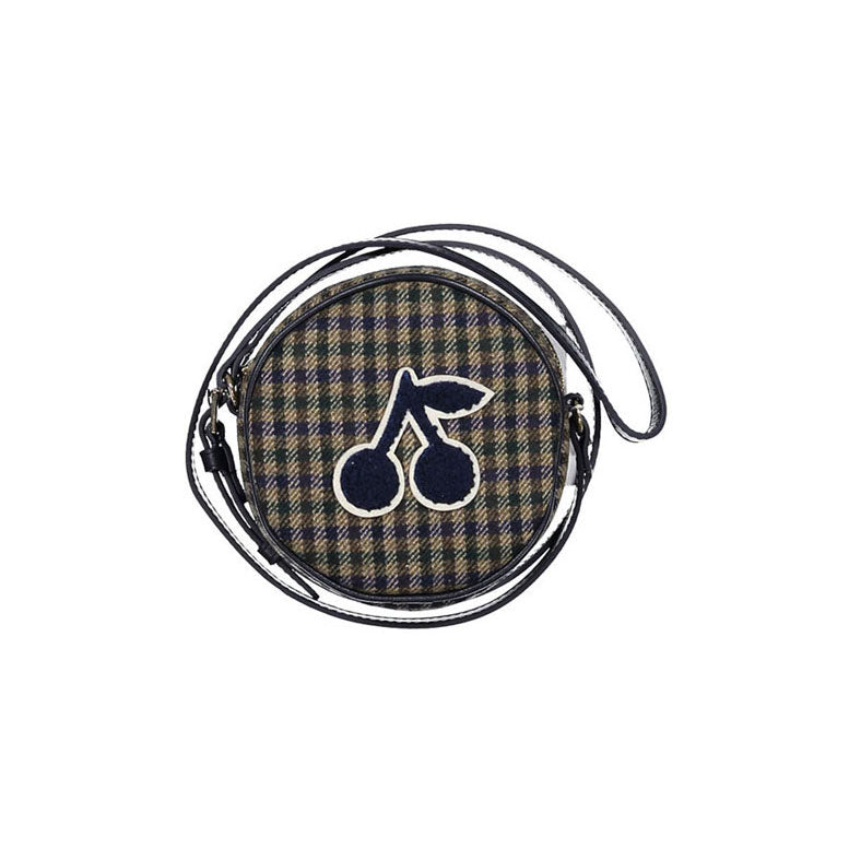 Bonpoint Khaki Plaid Bag
