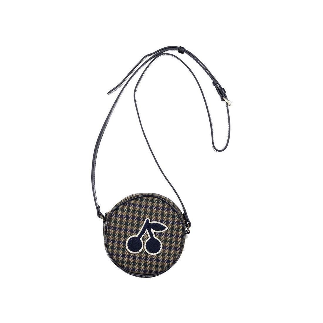 Bonpoint Khaki Plaid Bag
