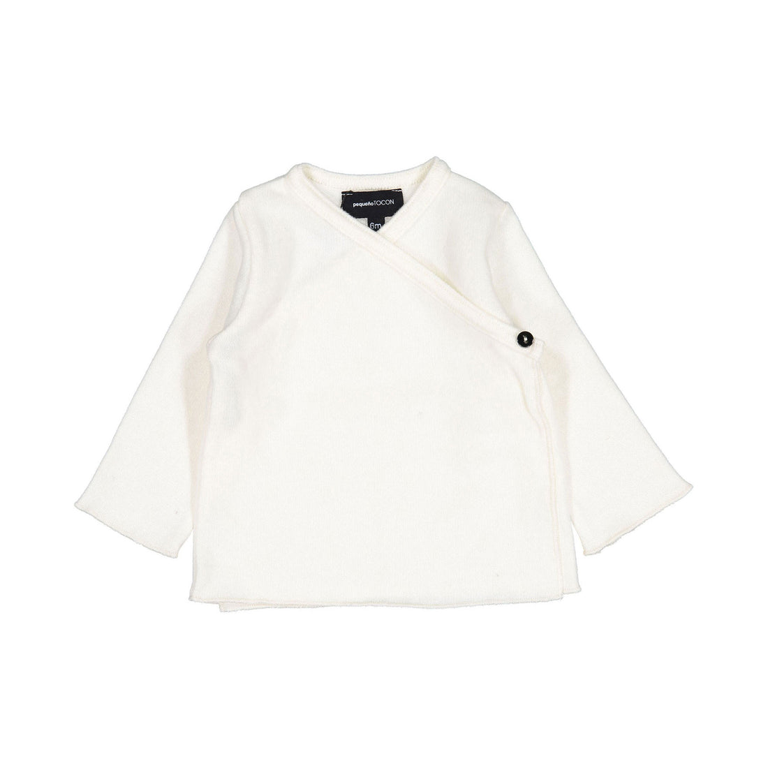 Pequeno TOCON Natural Baby Wrap Cardigan