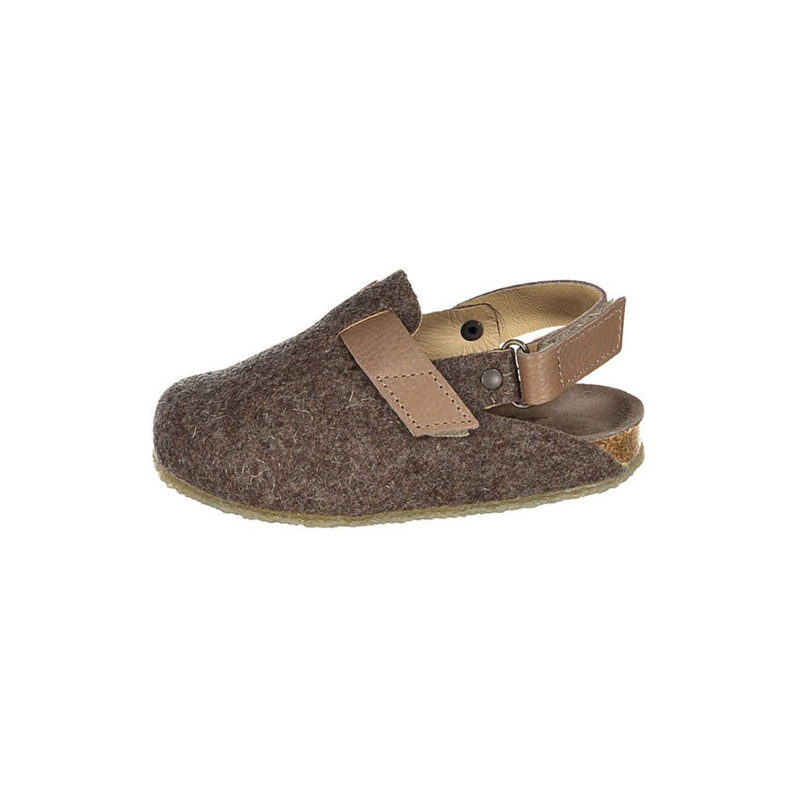 The Simple Folk The Wool Slip On -Cocoa