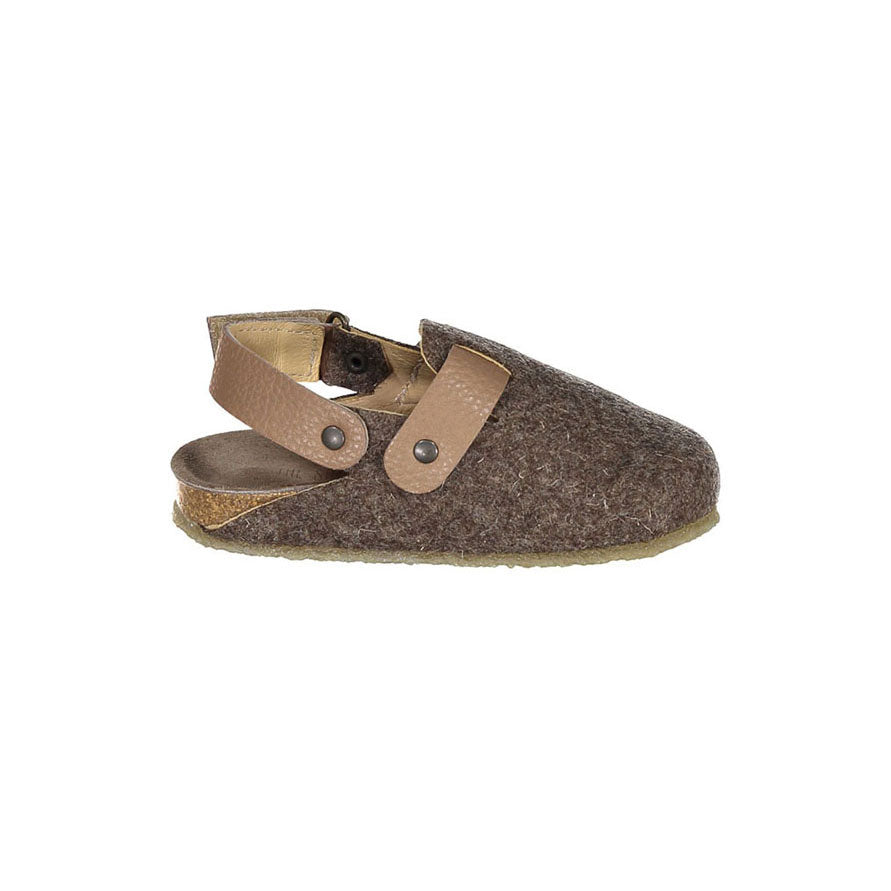 The Simple Folk The Wool Slip On -Cocoa