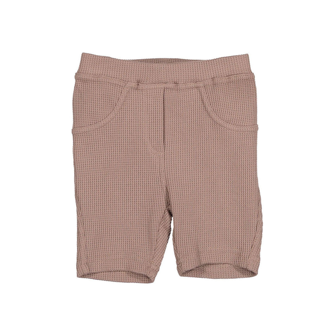 Boys and Arrows Taupe Waffle Shorts