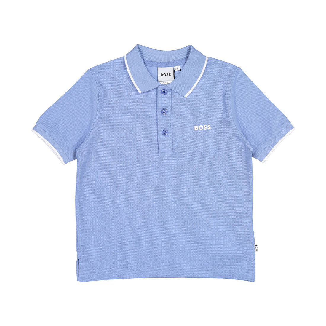 Hugo Boss Pale Blue Short Sleeve Polo
