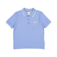 Hugo Boss Pale Blue Short Sleeve Polo