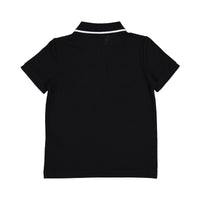 Hugo Boss Black Chest Striped Short Sleeve Polo