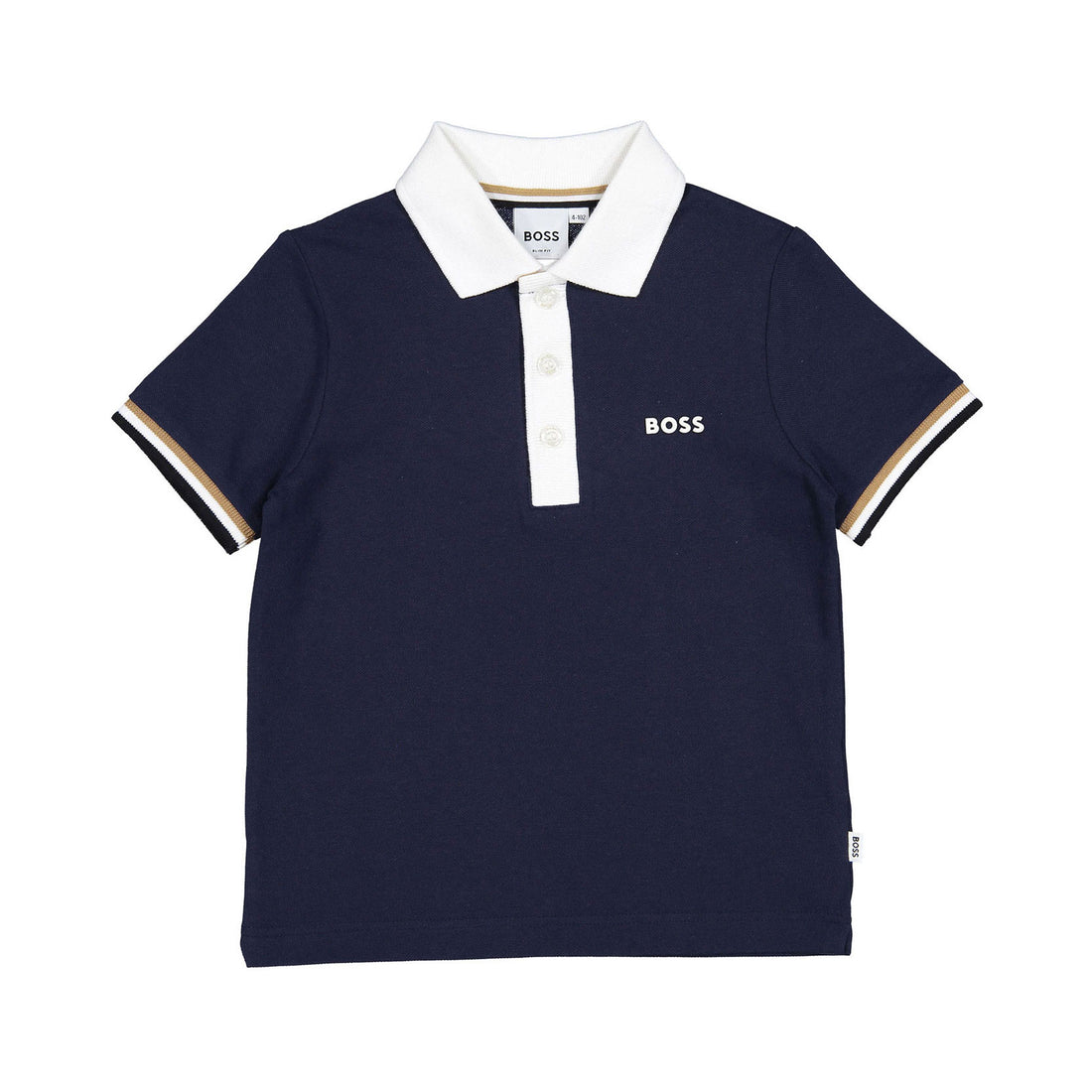 Hugo Boss Navy Short Sleeve Polo