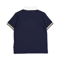 Hugo Boss Navy Short Sleeve Polo