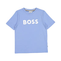 Hugo Boss Pale Blue Short Sleeves Tee-Shirt