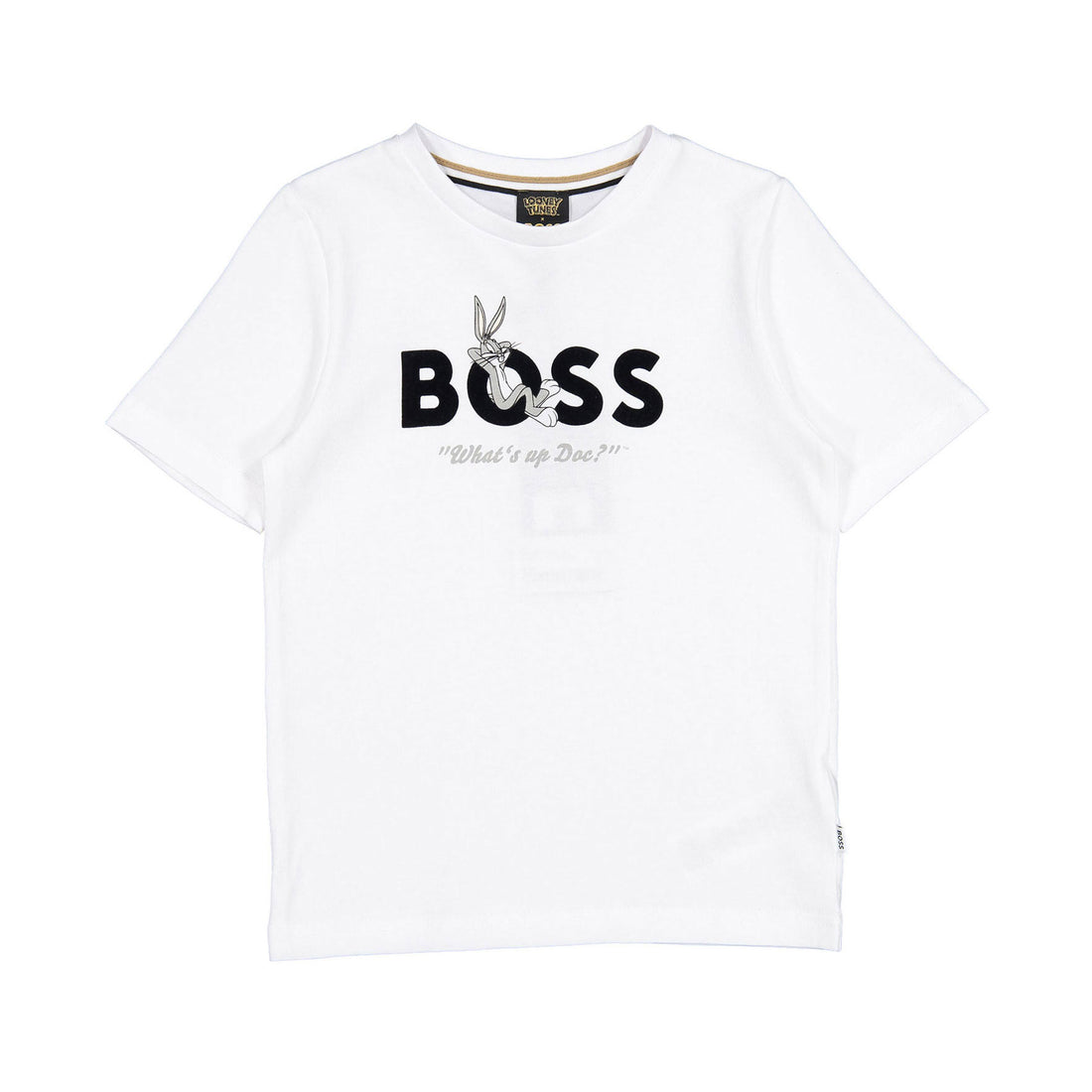 Hugo Boss White Short Sleeves Tee-Shirt