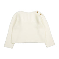 Bonpoint Off White Amiral Sweater