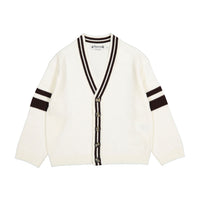 Bonpoint White Preppy Corbin Cardigan