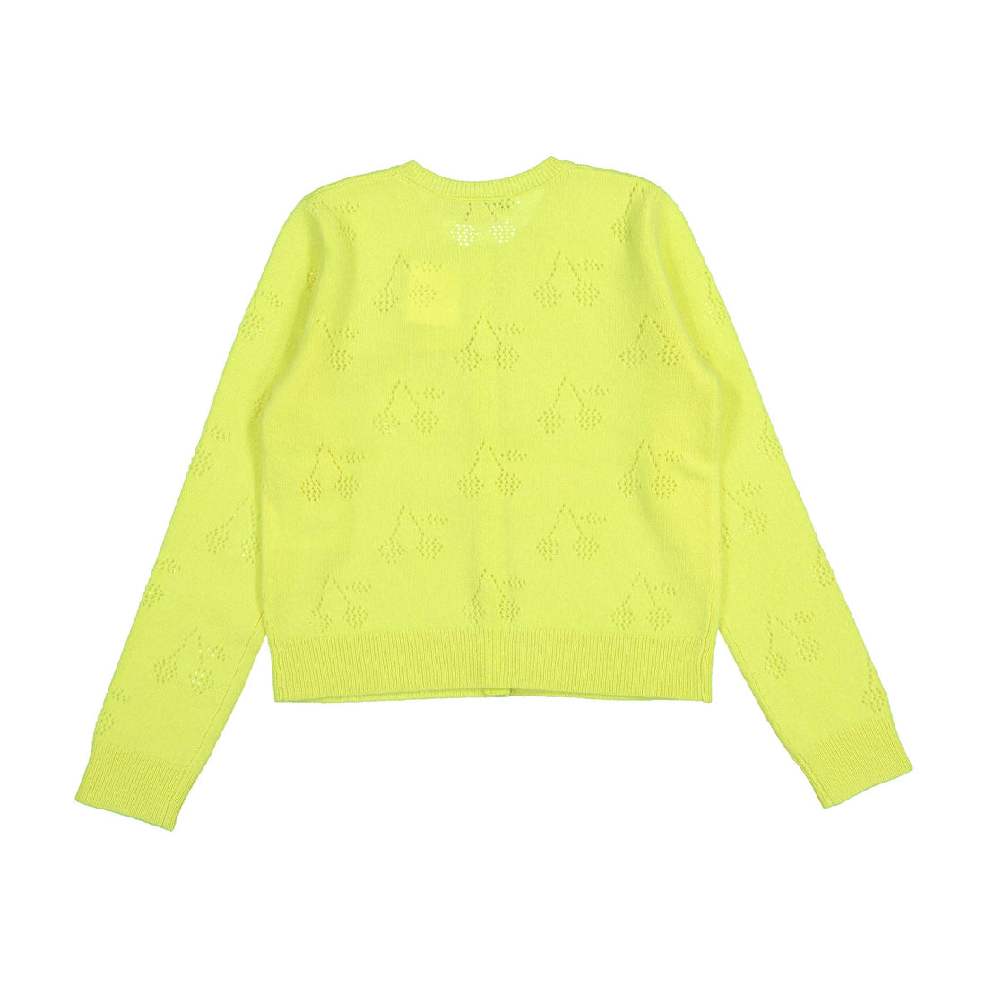 Bonpoint Fluo Yellow Thindra Cardigan