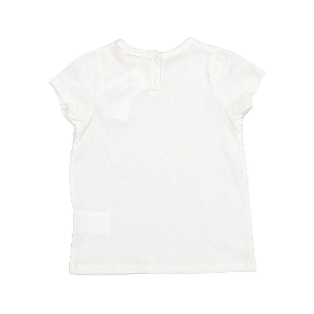Bonpoint White Embroidered Cira Baby Tee